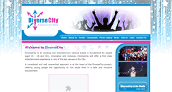 Desktop Screenshot of diversecityuk.com